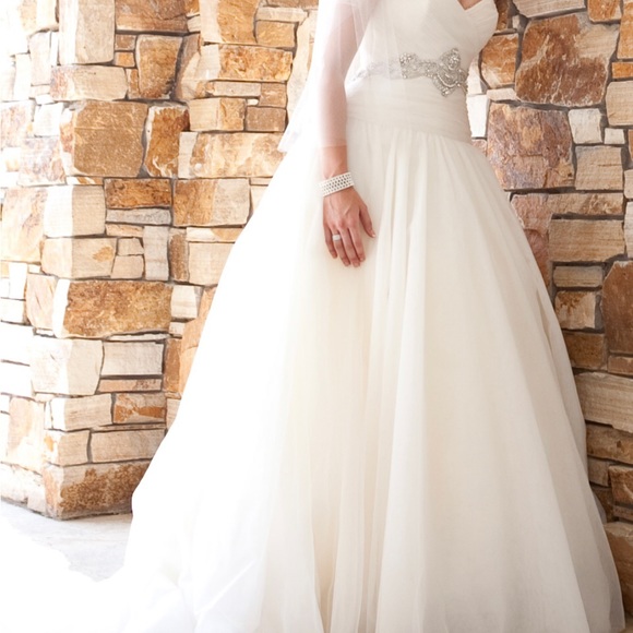 2010 Kenneth Pool size 12 for sale, bustles as shown (fits more like an 8/10) - Picture 8 of 13